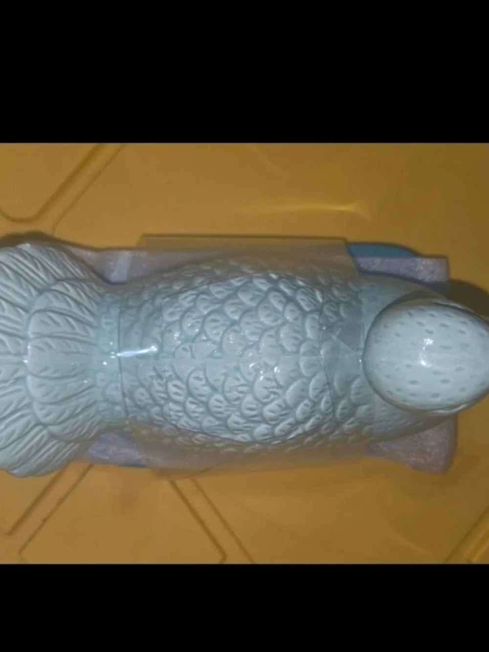 Target Ceramic Turkey Butter Dish With Lid Blue New Thanksgiving Farmhouse